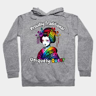 Pride month geisha Hoodie